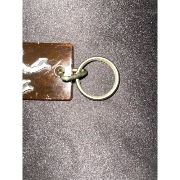 Gemini Zodiac Sign Keychain W/ Ring - Picture 3 of 12